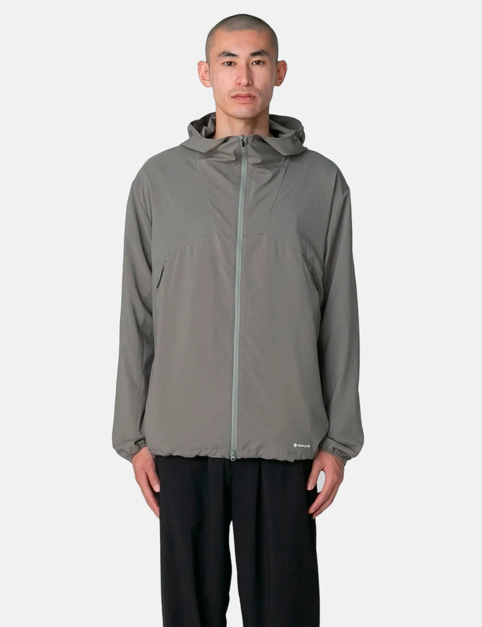 Snow Peak Shadow Ripstop Jacket - Olive Green sold by Article London