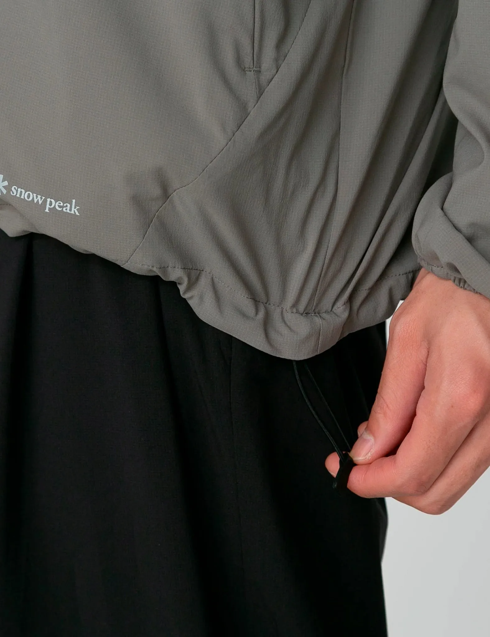 Snow Peak Shadow Ripstop Jacket - Olive Green sold by Article London product image thumbnail 2