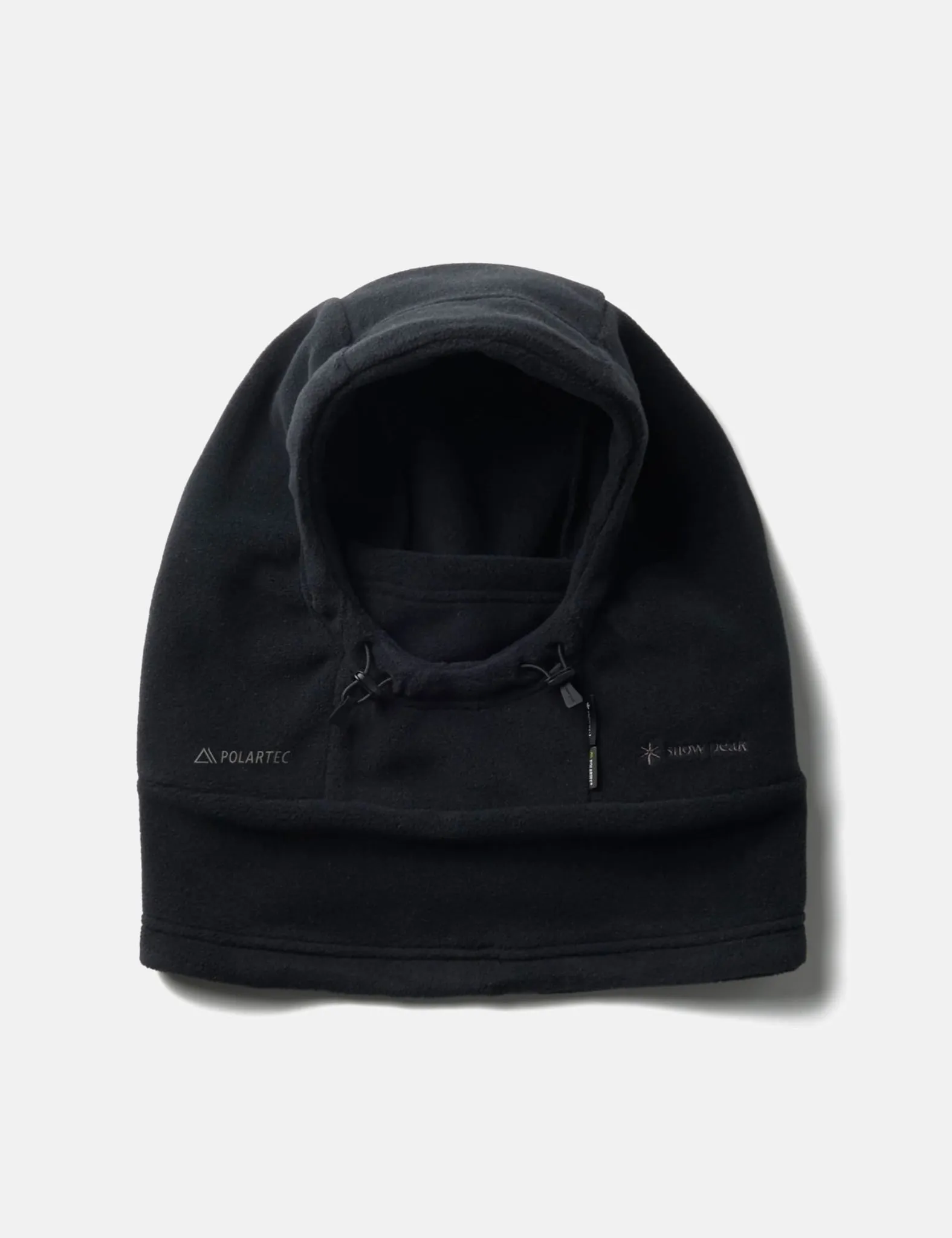 Snow Peak Water-Repellent Fleece Balaclava - Black sold by Article London