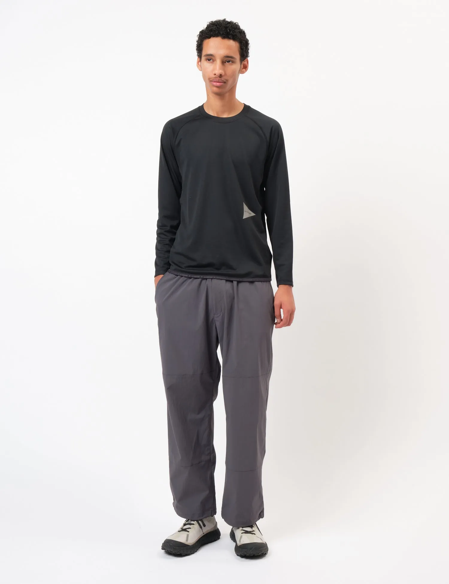 and Wander 33 Dry Jersey Long Sleeve T-Shirt - Black sold by Article London product image thumbnail 3