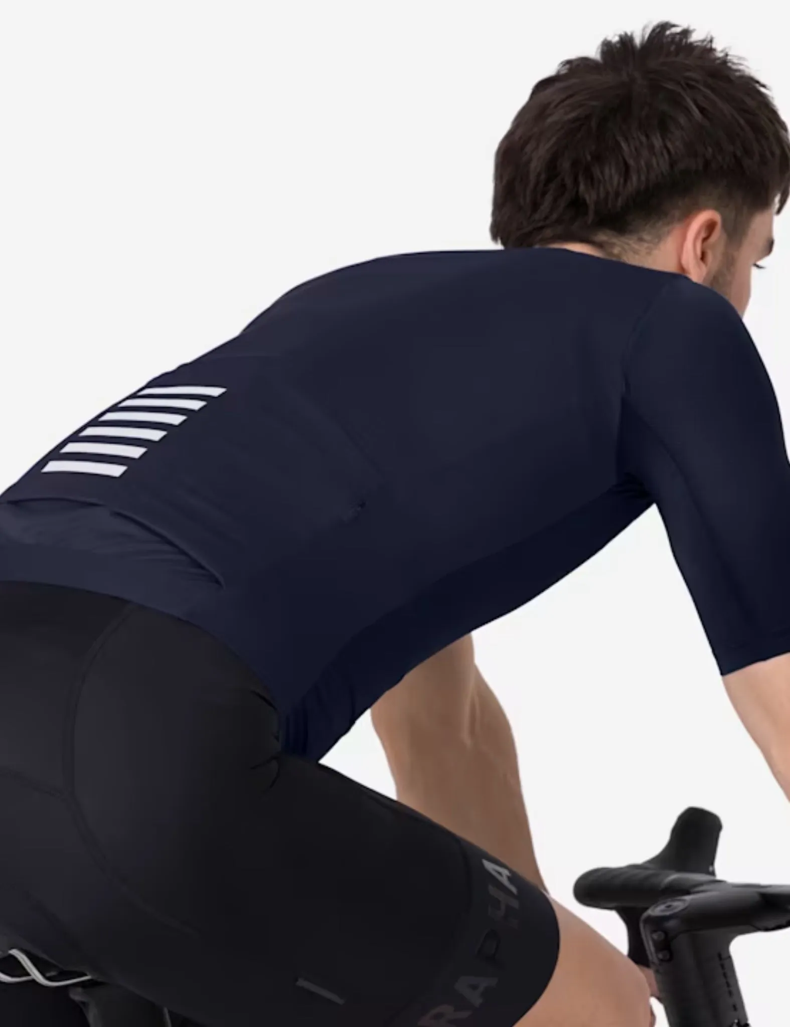 Rapha Men's Pro Team Jersey - Black/Dark Navy Blue sold by Article London product image thumbnail 3