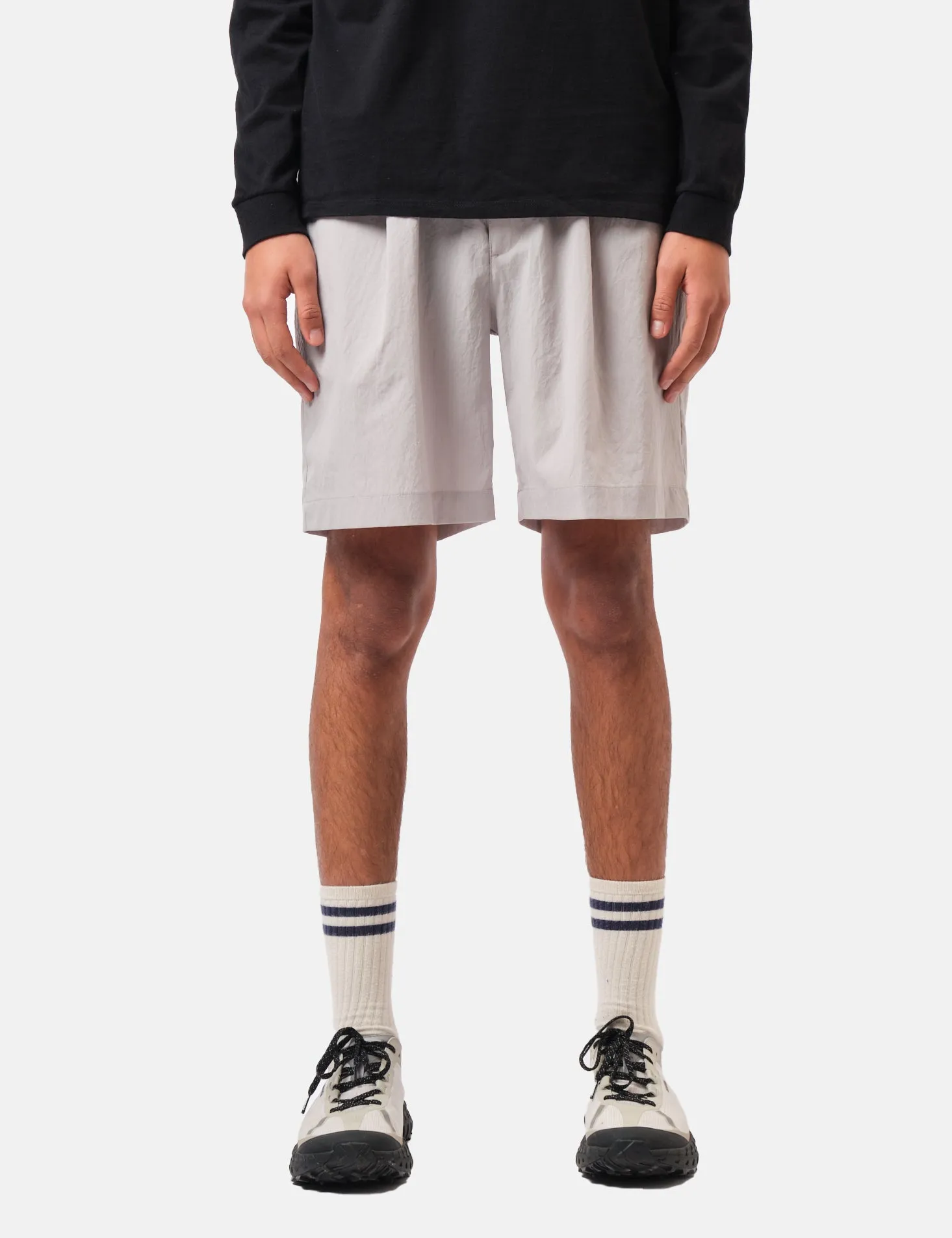 Snow Peak Breathable Quick Dry Active Shorts - Grey sold by Article London