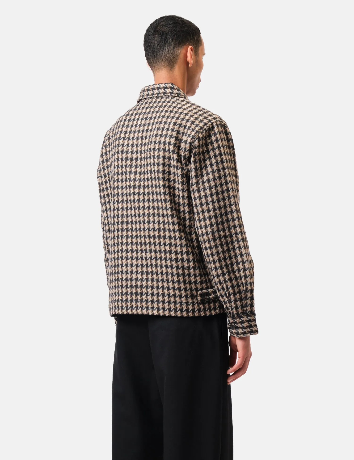 Universal Works Windcheater Jacket (Cortina Tweed) - Sand sold by Article London product image thumbnail 5