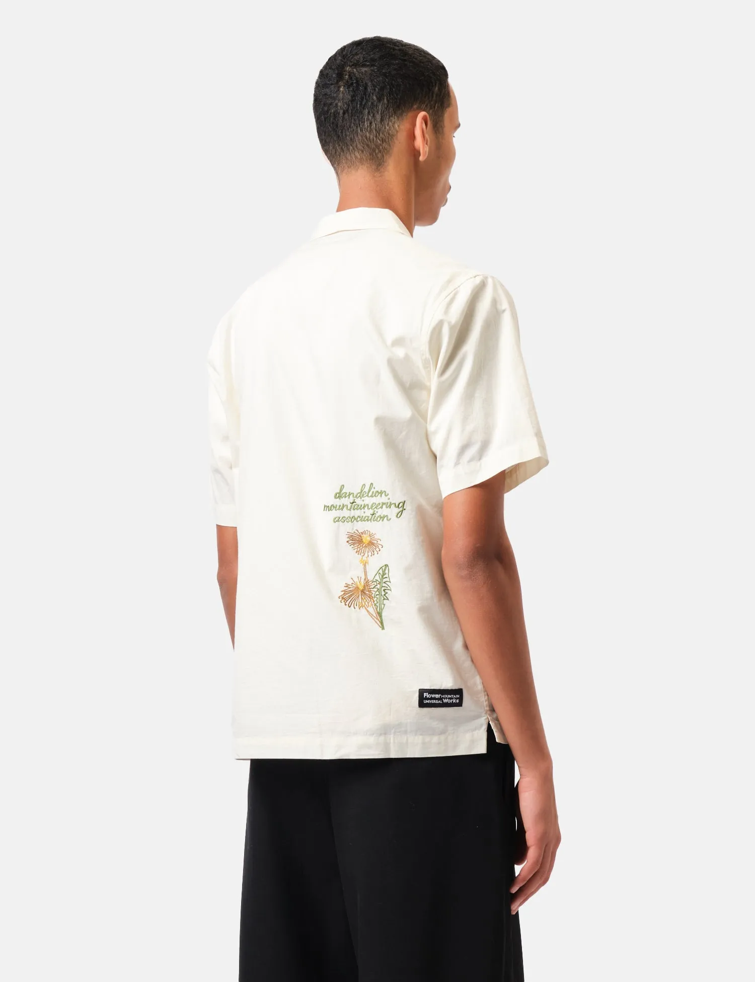 Universal Works Shirt Sleeve Minari Shirt - Ecru sold by Article London product image thumbnail 5