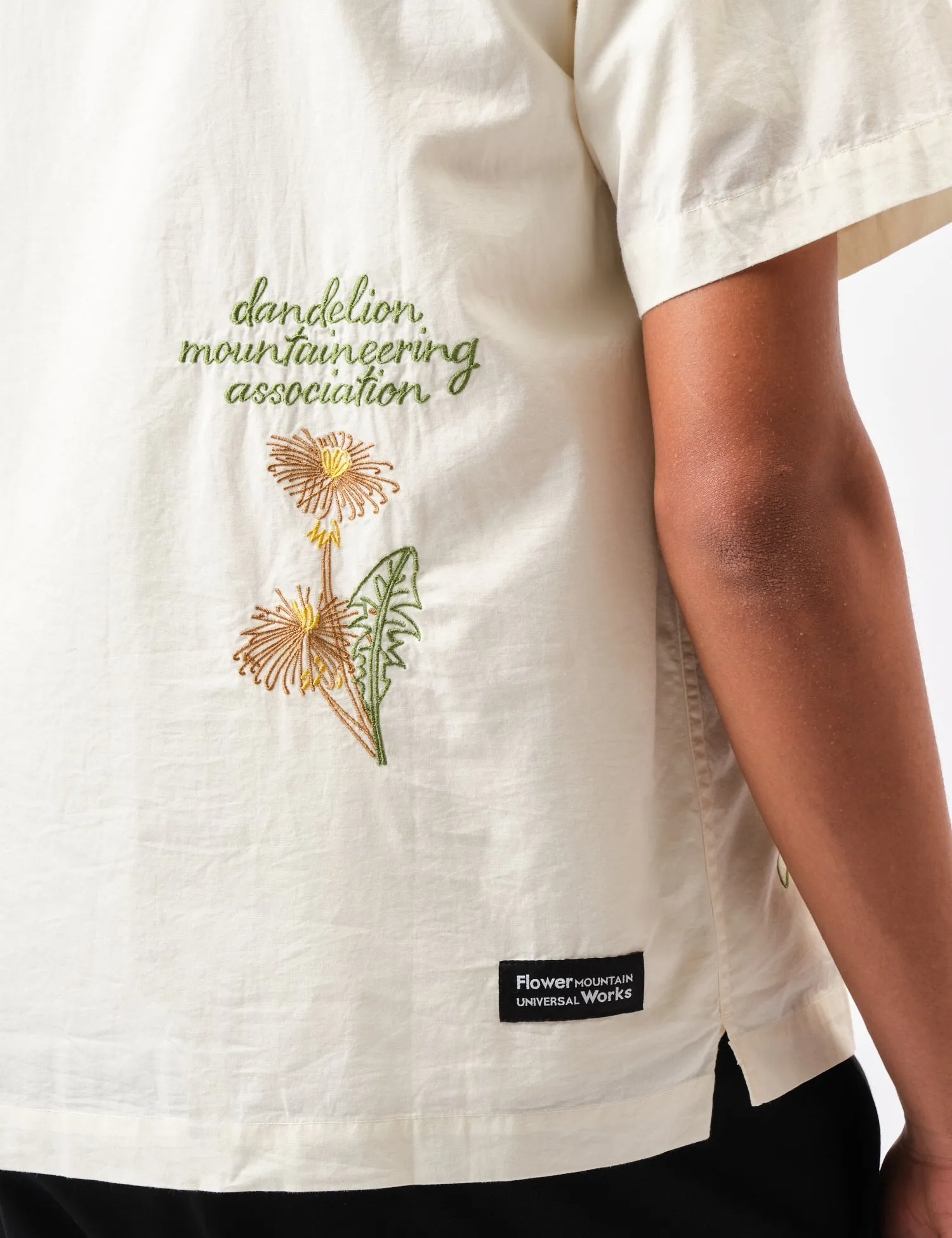 Universal Works Shirt Sleeve Minari Shirt - Ecru sold by Article London product image thumbnail 2