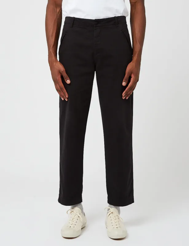 Folk Lean Assembly Pant - Soft Black made by Folk
