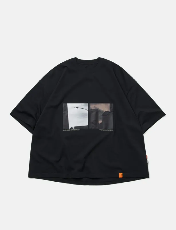 GOOPiMADE x TIGHTBOOTH “GMT-01T” Sin CityT-Shirt - Black sold by Article London