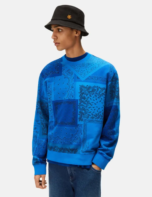 Kenzo Print Classic Sweatshirt - Aqua sold by Article London