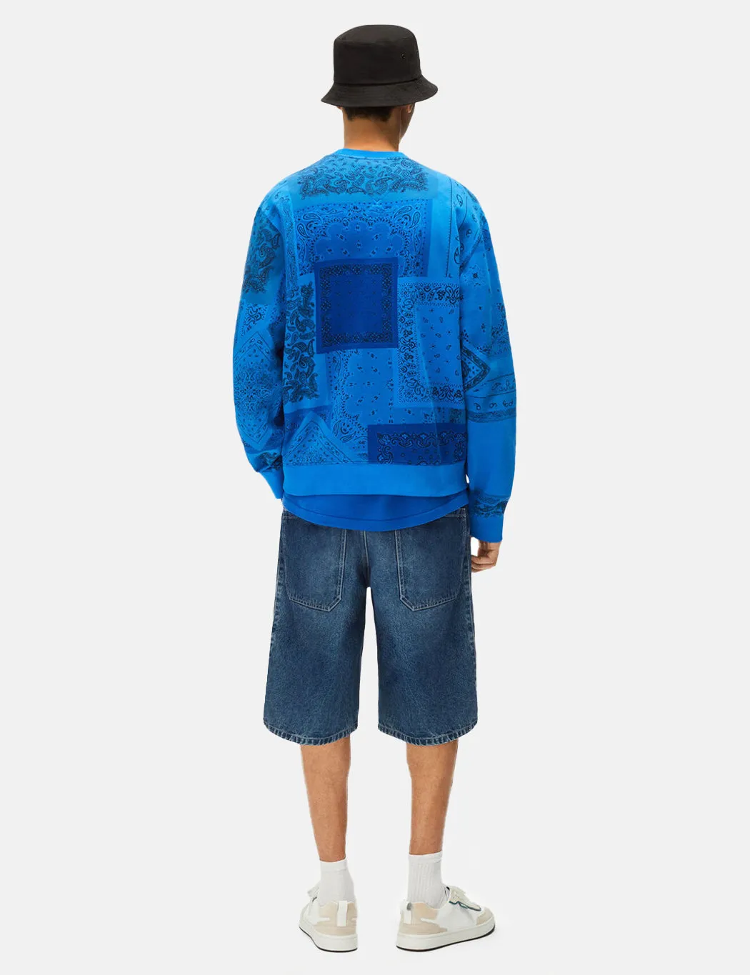 Kenzo Print Classic Sweatshirt - Aqua sold by Article London product image thumbnail 3