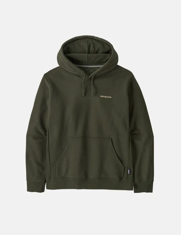 Patagonia Boardshort Logo Uprisal Hoody - Basin Green sold by Article London
