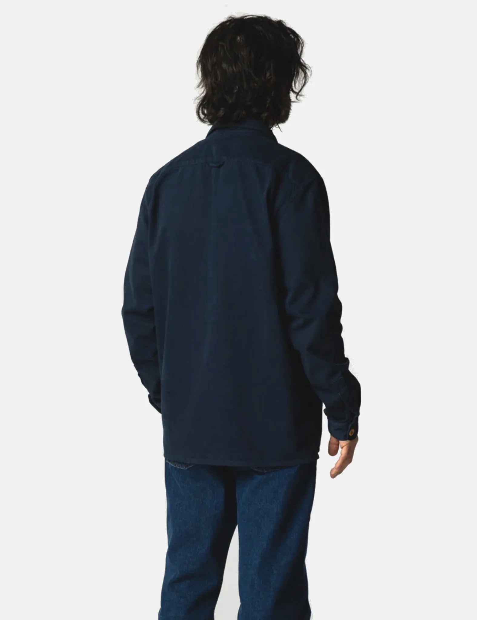 Finisterre Tonkin Work Shirt - Navy Blue sold by Article London product image thumbnail 2