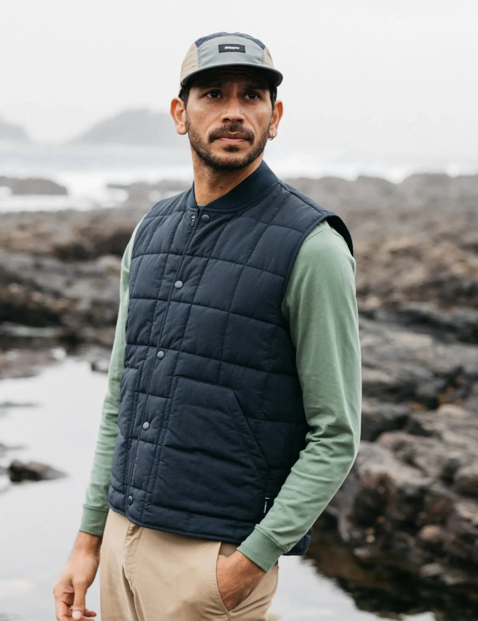 Finisterre Lapwing Gilet - Navy Blue sold by Article London product image thumbnail 3