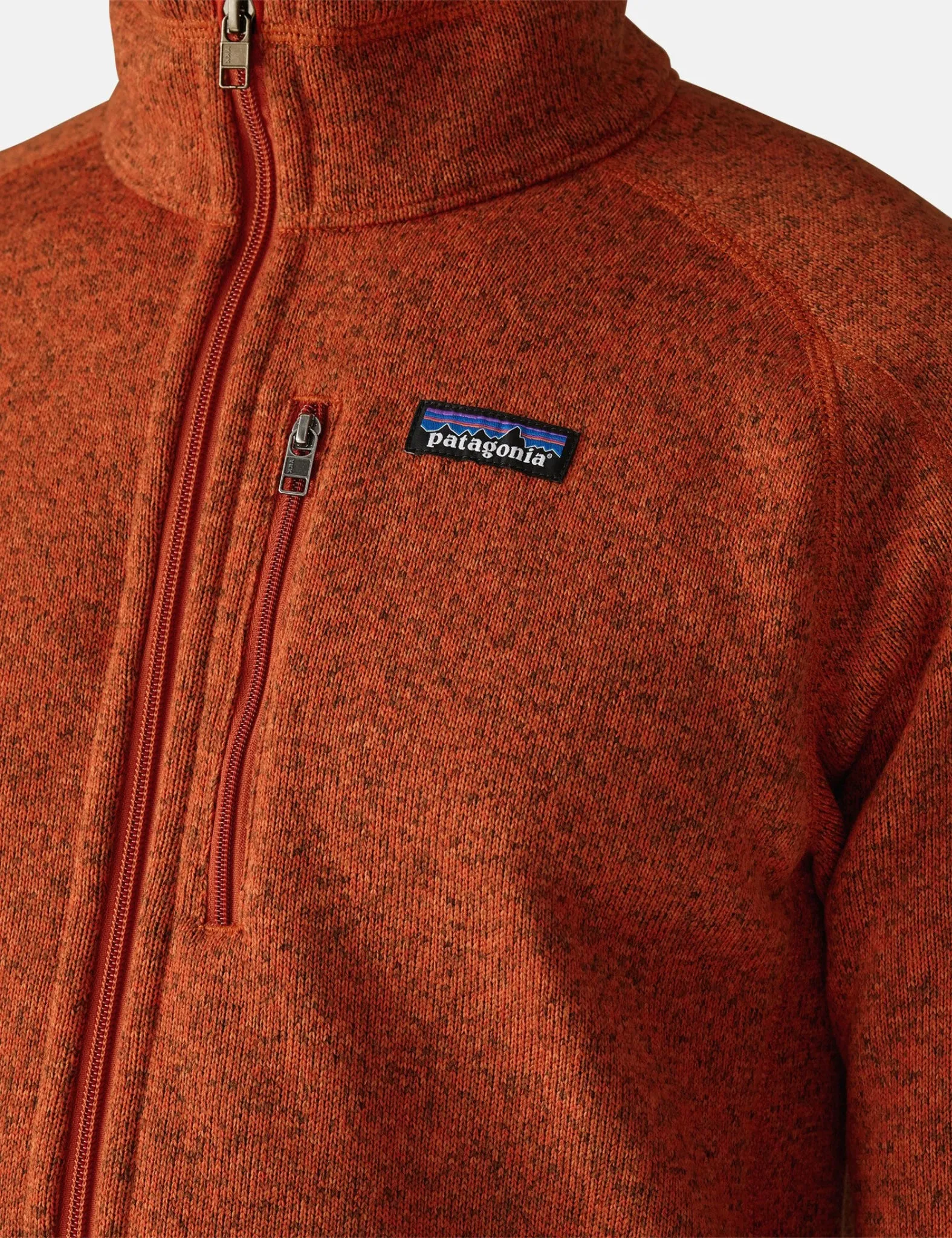 Patagonia Better Sweater Jacket - Coal Orange sold by Article London product image thumbnail 4