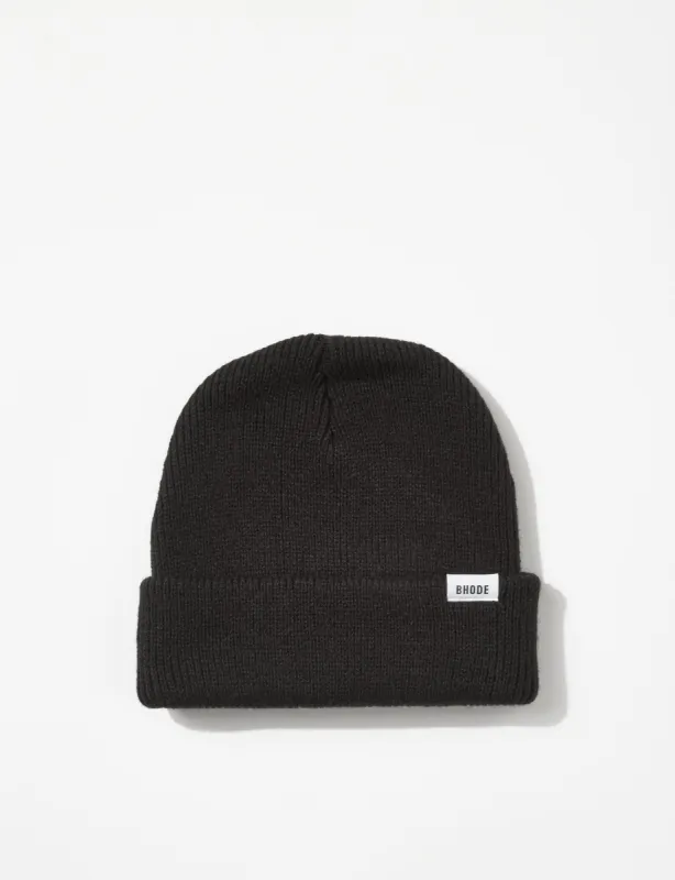 Bhode Everyday Beanie Hat - Black sold by Article London