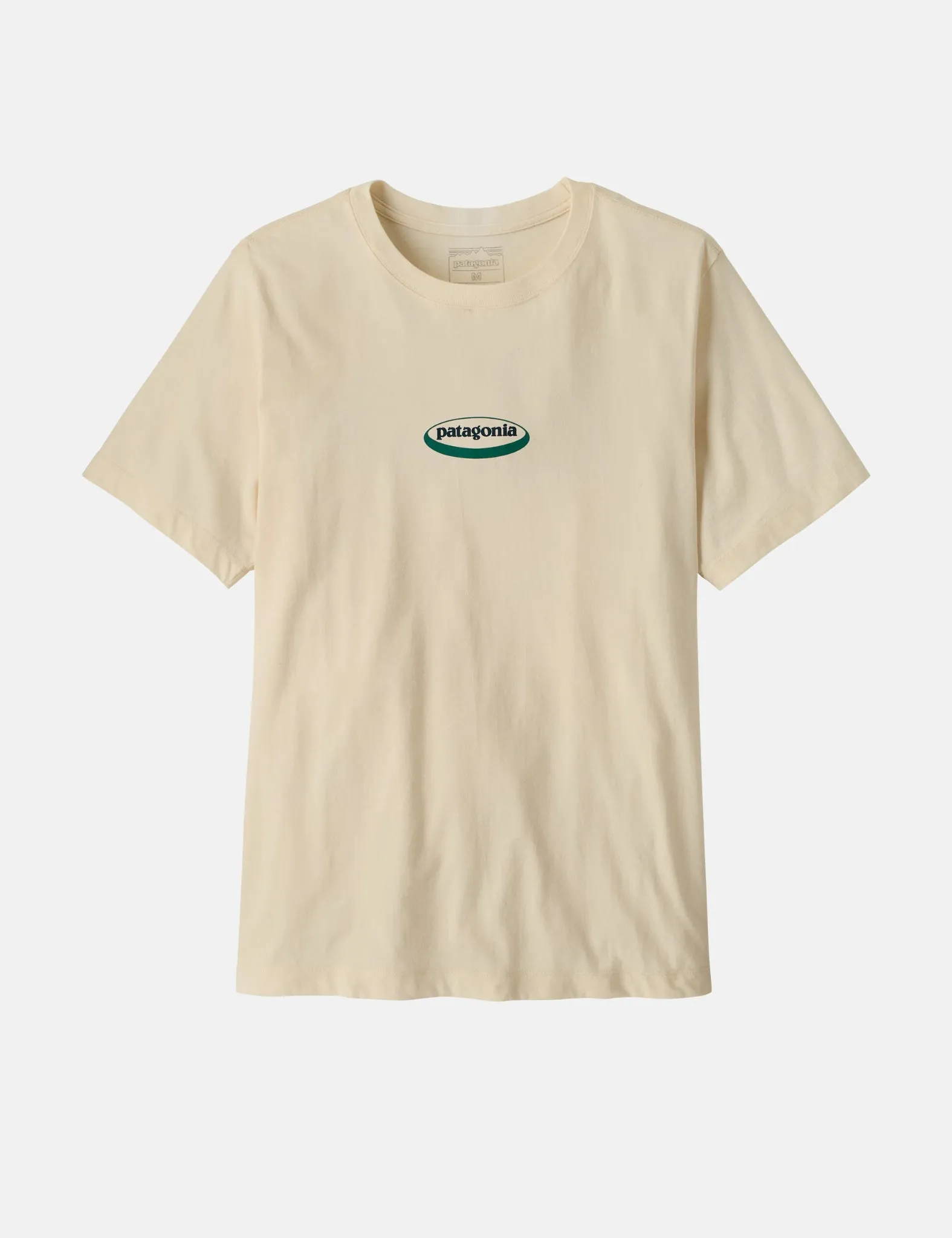 Patagonia '95 Oval Logo T-Shirt - Undyed Natural sold by Article London product image thumbnail 2