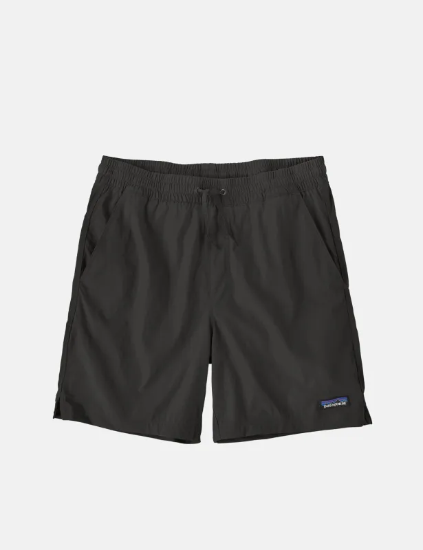 Patagonia Baggies Lights (6 inch) - Black w/Black sold by Article London