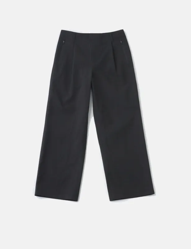 Hiking Patrol Waypoint Ripstop Pleated Trousers - Black made by Hiking Patrol