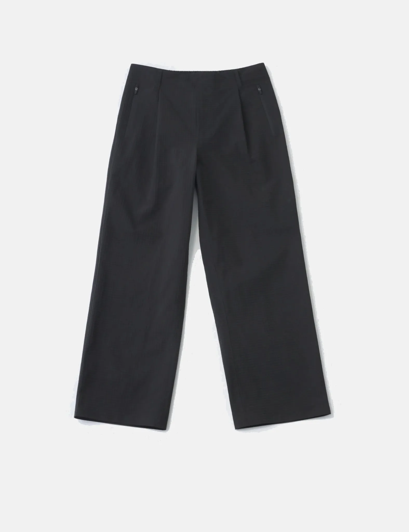 Hiking Patrol Waypoint Ripstop Pleated Trousers - Black sold by Article London