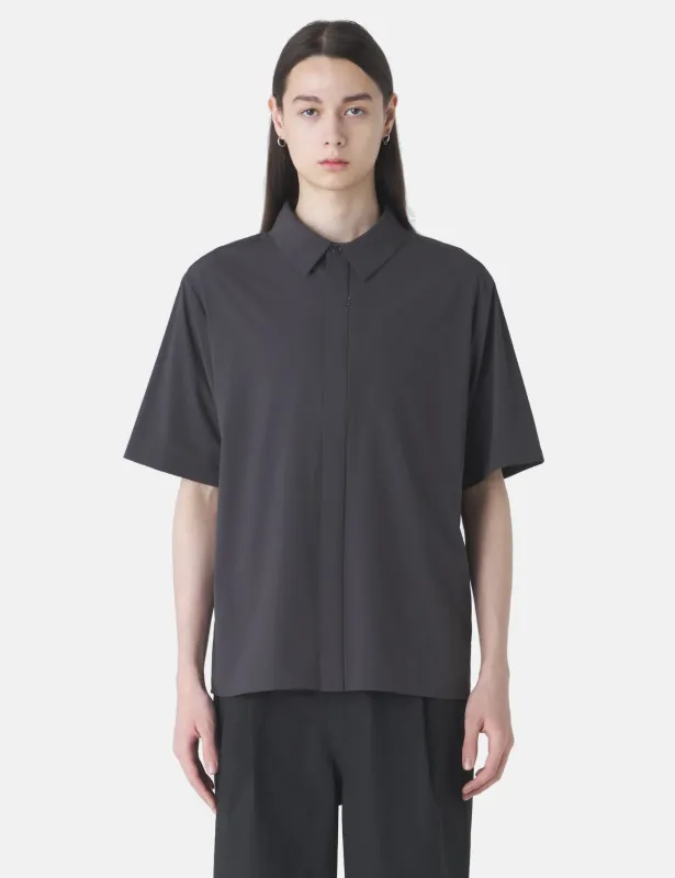 Hiking Patrol Align Button Up SS Shirt - Black made by Hiking Patrol