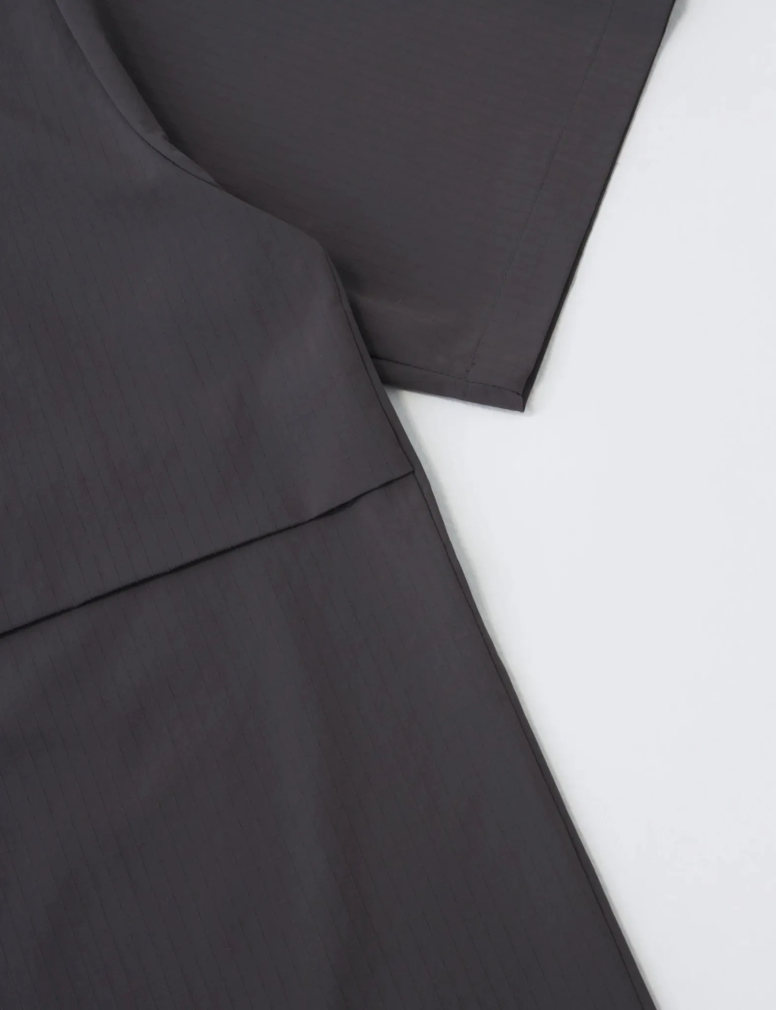 Hiking Patrol Align Button Up SS Shirt - Black sold by Article London product image thumbnail 4