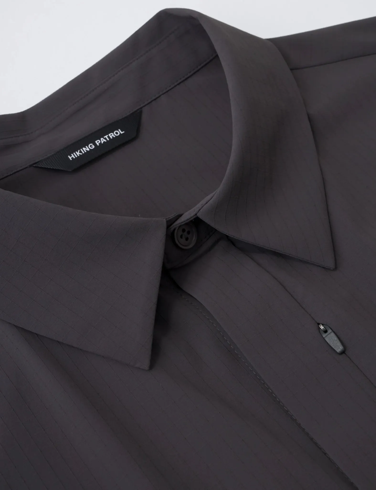 Hiking Patrol Align Button Up SS Shirt - Black sold by Article London product image thumbnail 2