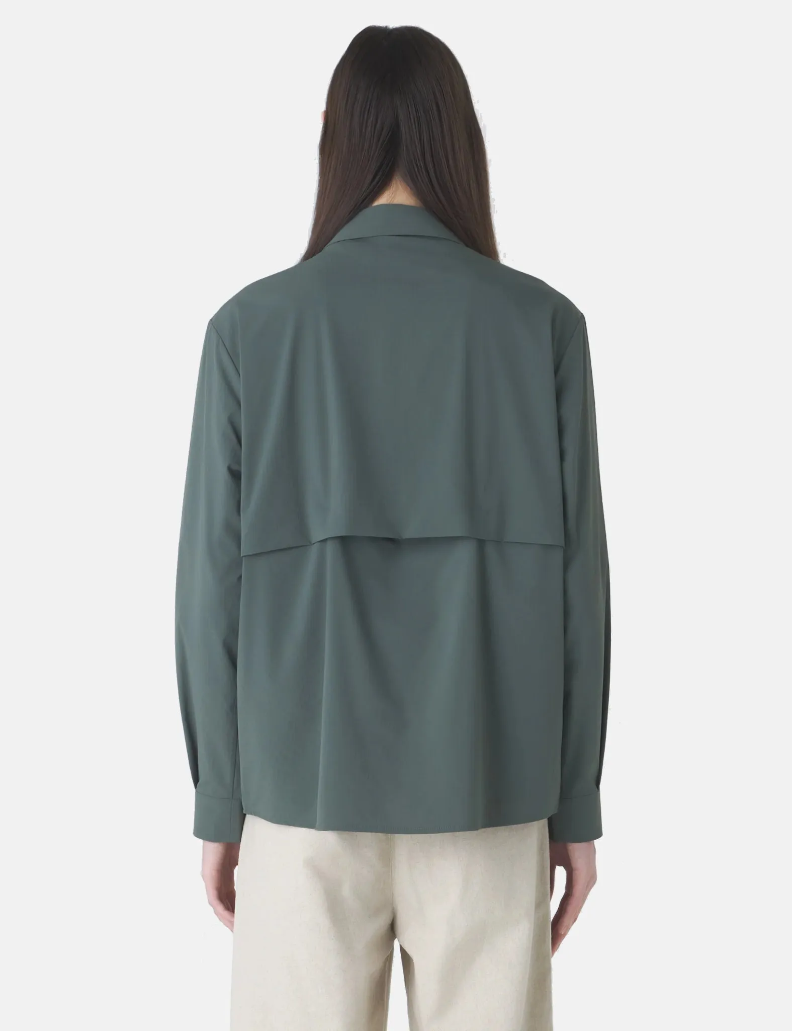Hiking Patrol Align Button Up Shirt - Pine Mist sold by Article London product image thumbnail 3