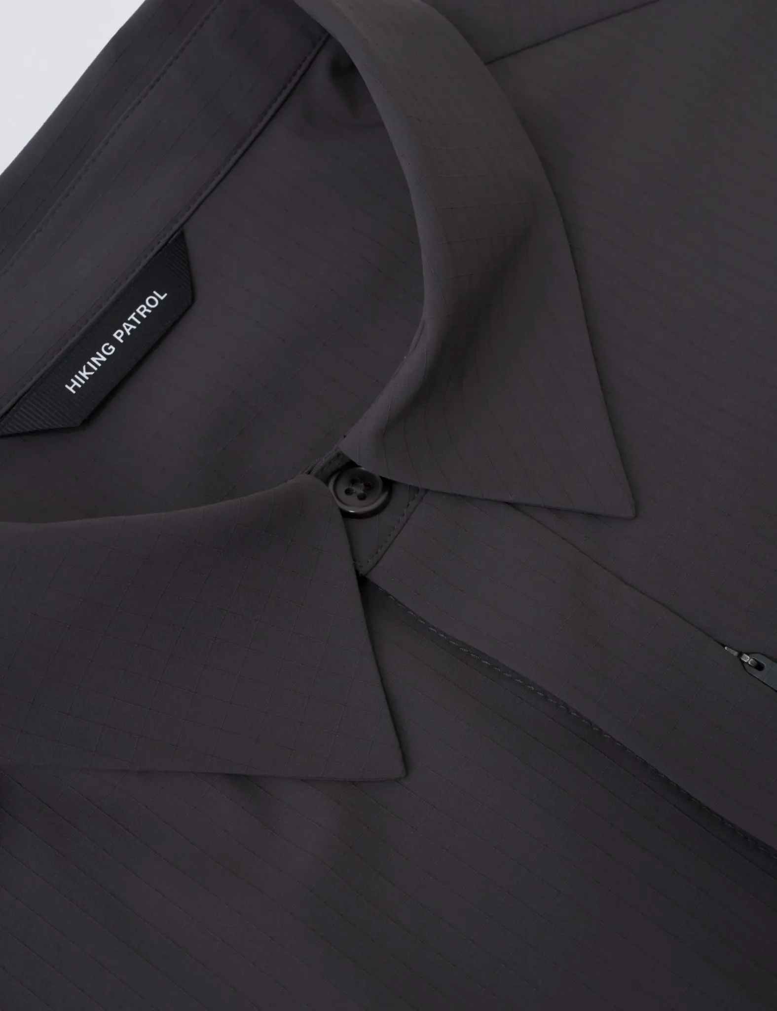 Hiking Patrol Align Button Up Shirt - Black sold by Article London product image thumbnail 2