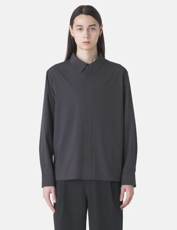 Hiking Patrol Align Button Up Shirt - Black made by Hiking Patrol