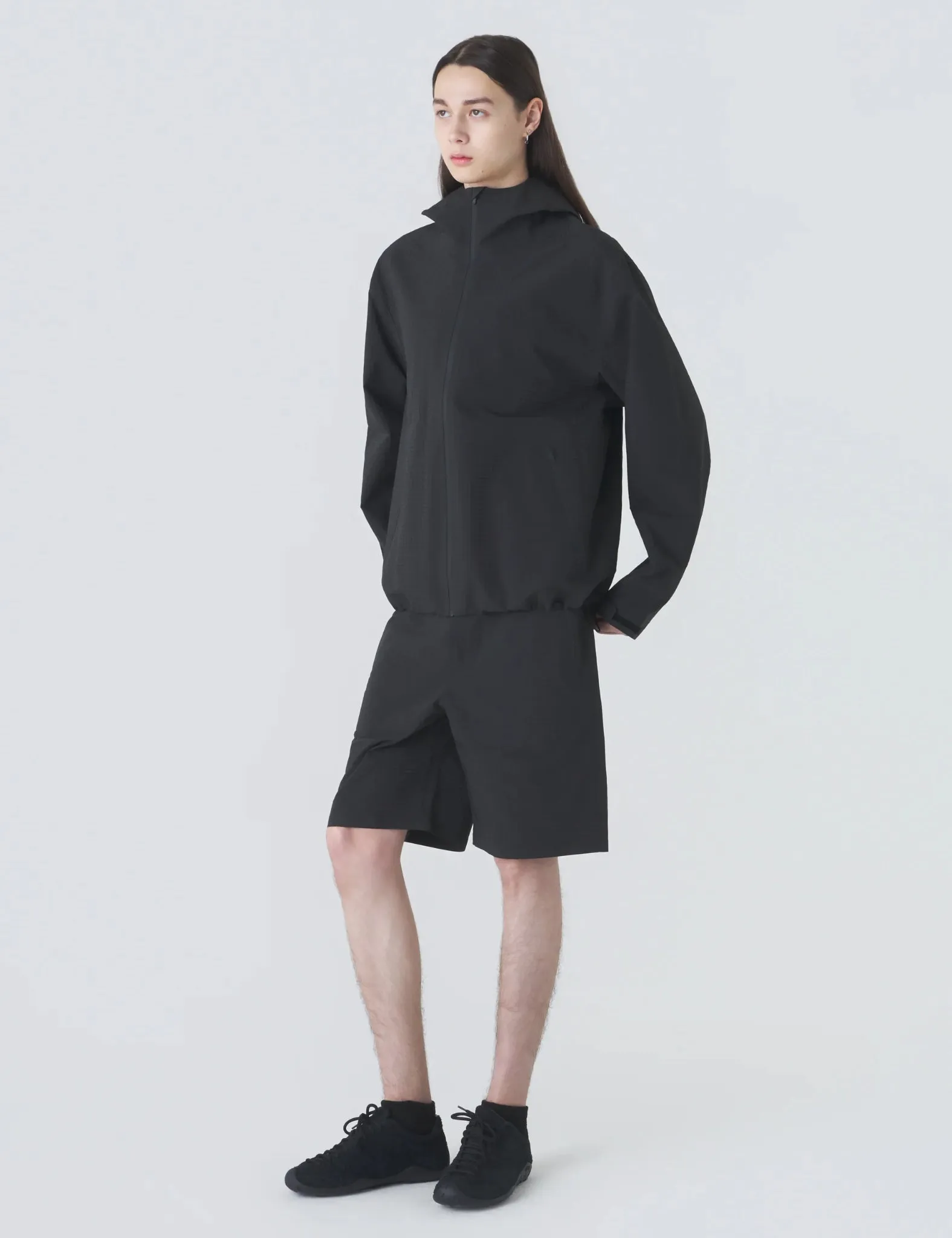 Hiking Patrol Waypoint Ripstop Hooded Jacket - Black sold by Article London product image thumbnail 3