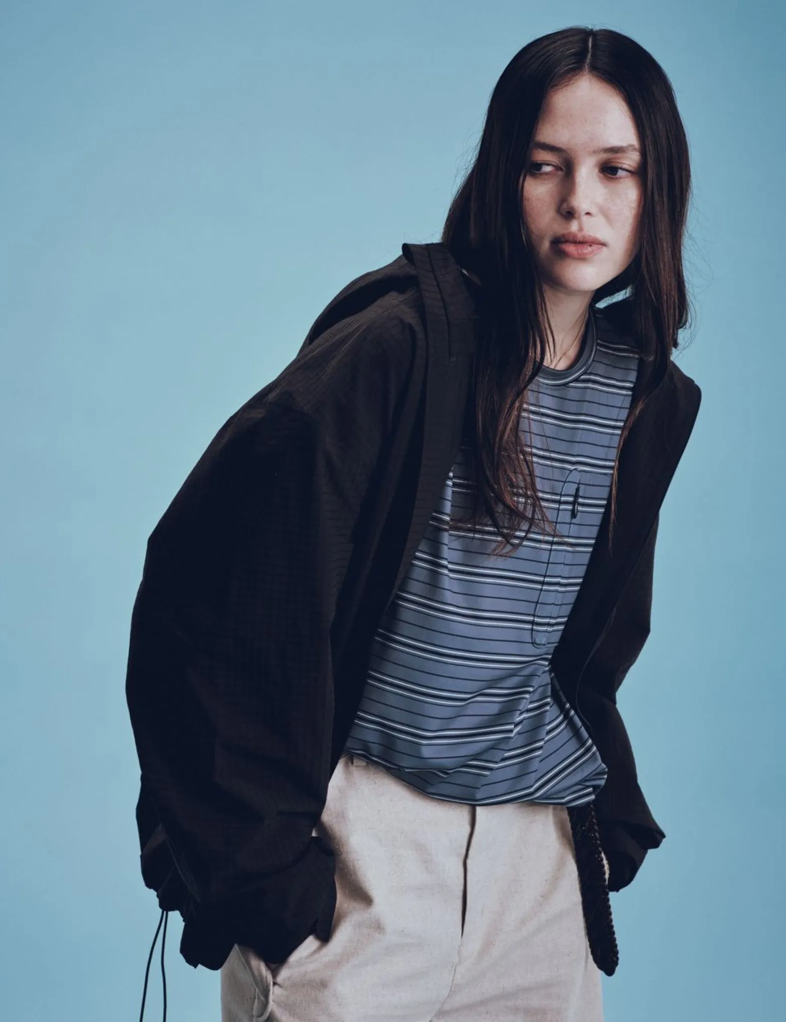 Hiking Patrol Waypoint Ripstop Hooded Jacket - Black sold by Article London product image thumbnail 2