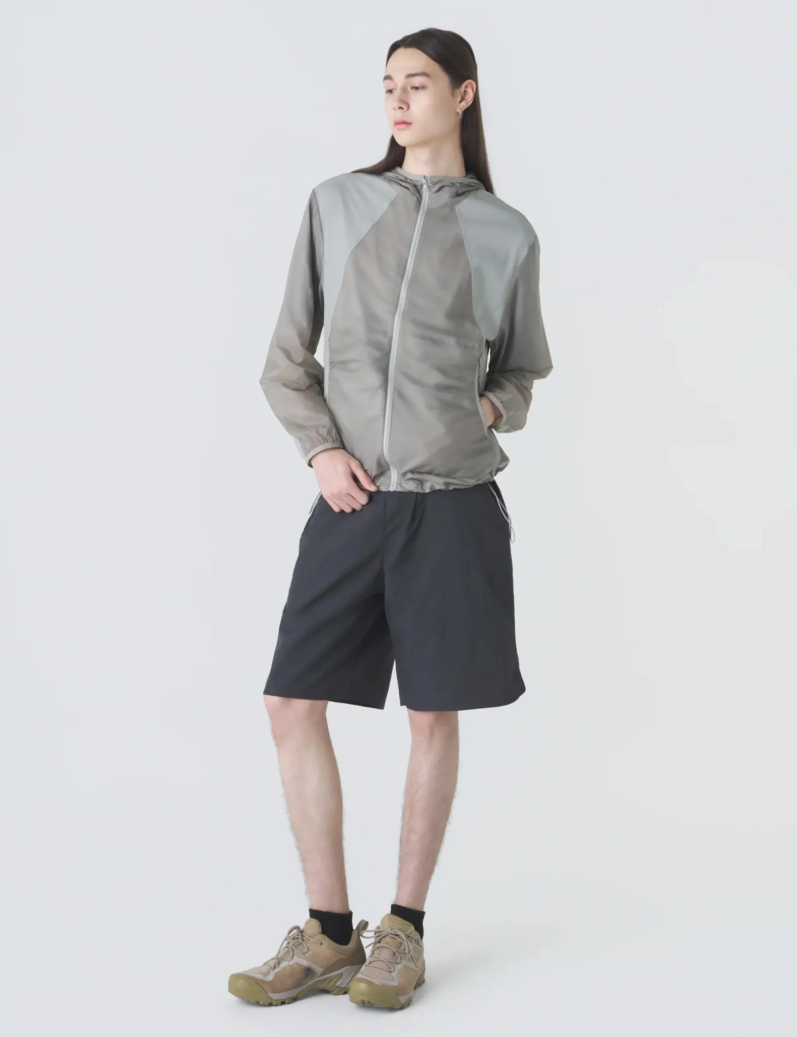 Hiking Patrol Orbit LT Technical Jacket - Sand sold by Article London product image thumbnail 3