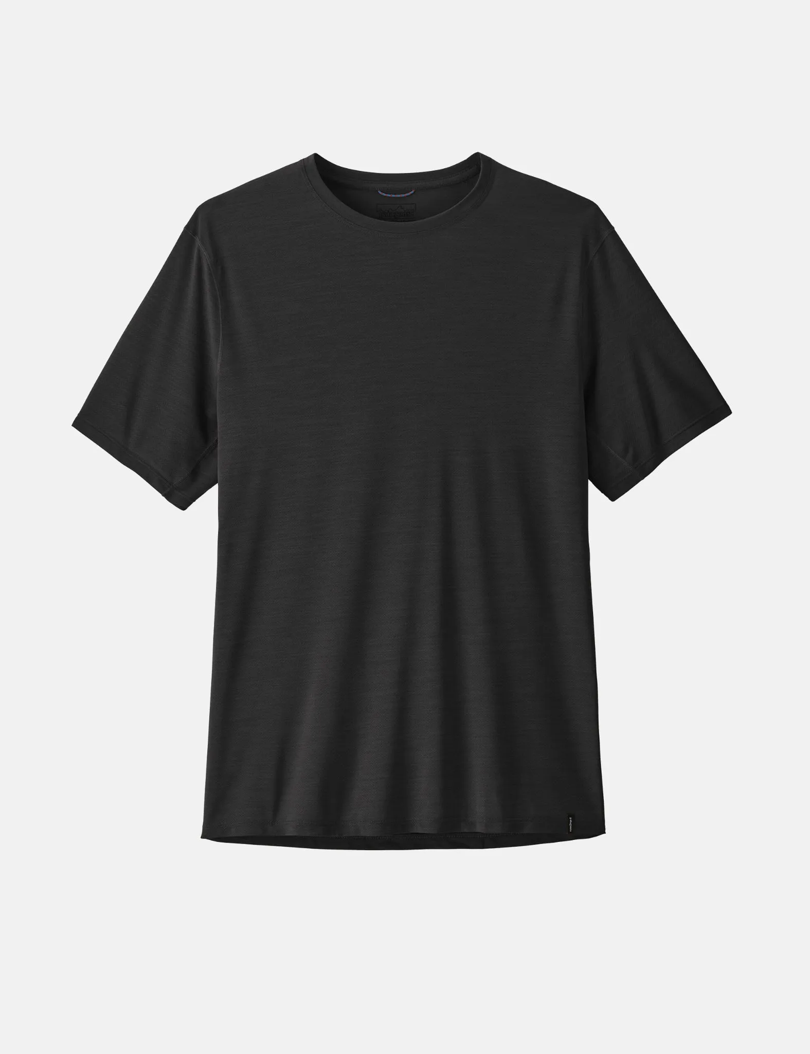 Patagonia Cap Cool Ultra T-Shirt - Black/Forge Grey X-Dye sold by Article London
