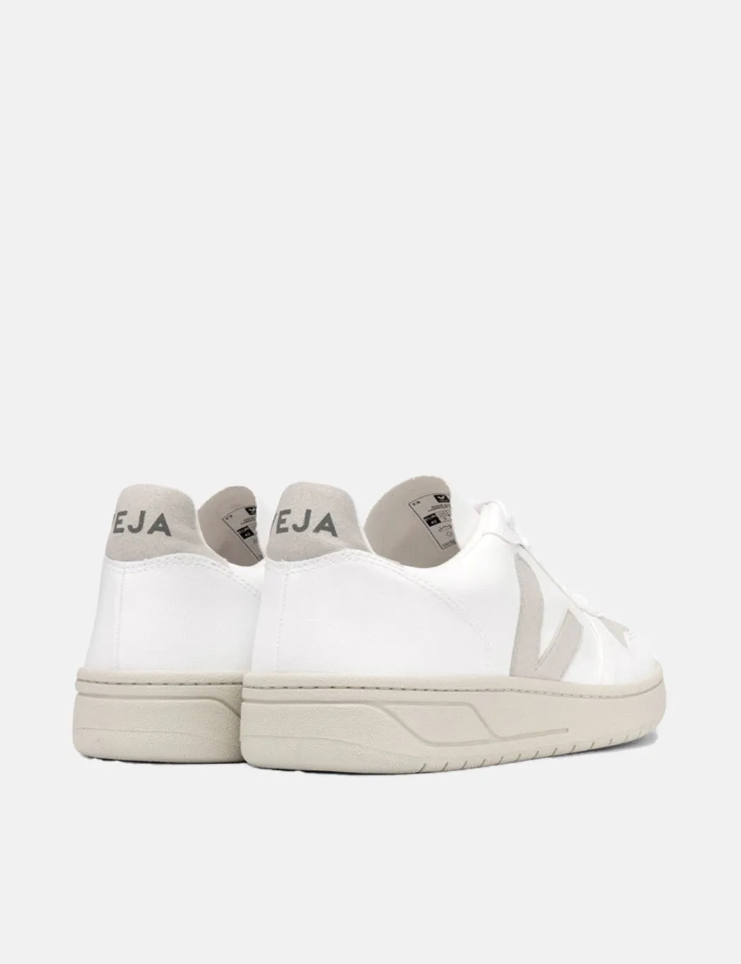 Veja V-10 CWL Trainers - White/Natural sold by Article London product image thumbnail 3