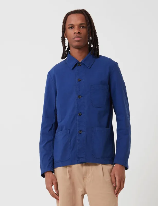 Vetra French Workwear Light Cotton Jacket (4N45) - Hydrone Blue sold by Article London