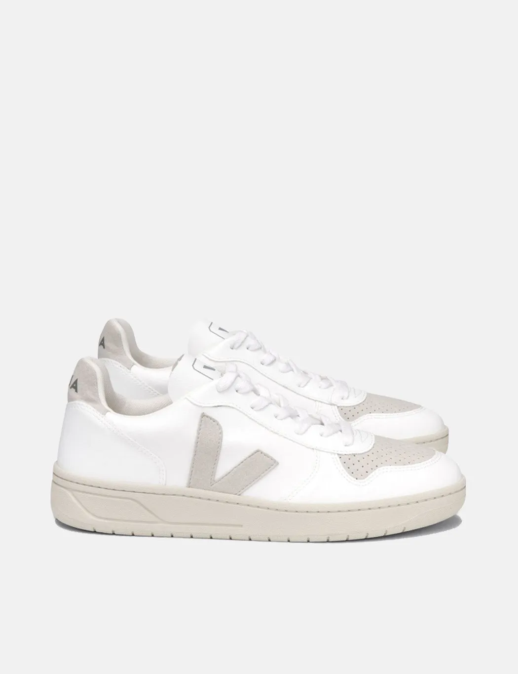Veja V-10 CWL Trainers - White/Natural sold by Article London