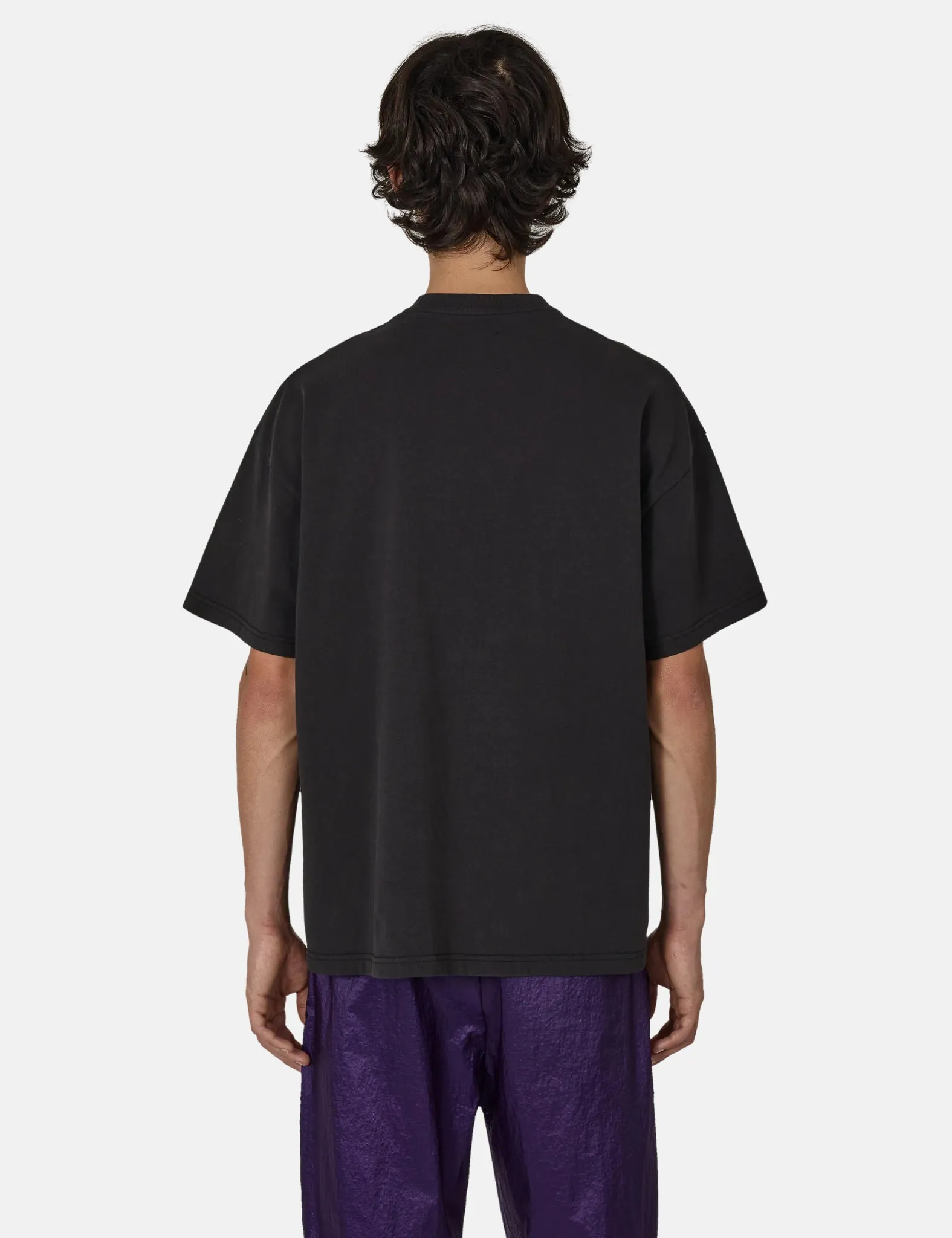 ROA Logo T Shirt - Washed Black sold by Article London product image thumbnail 4