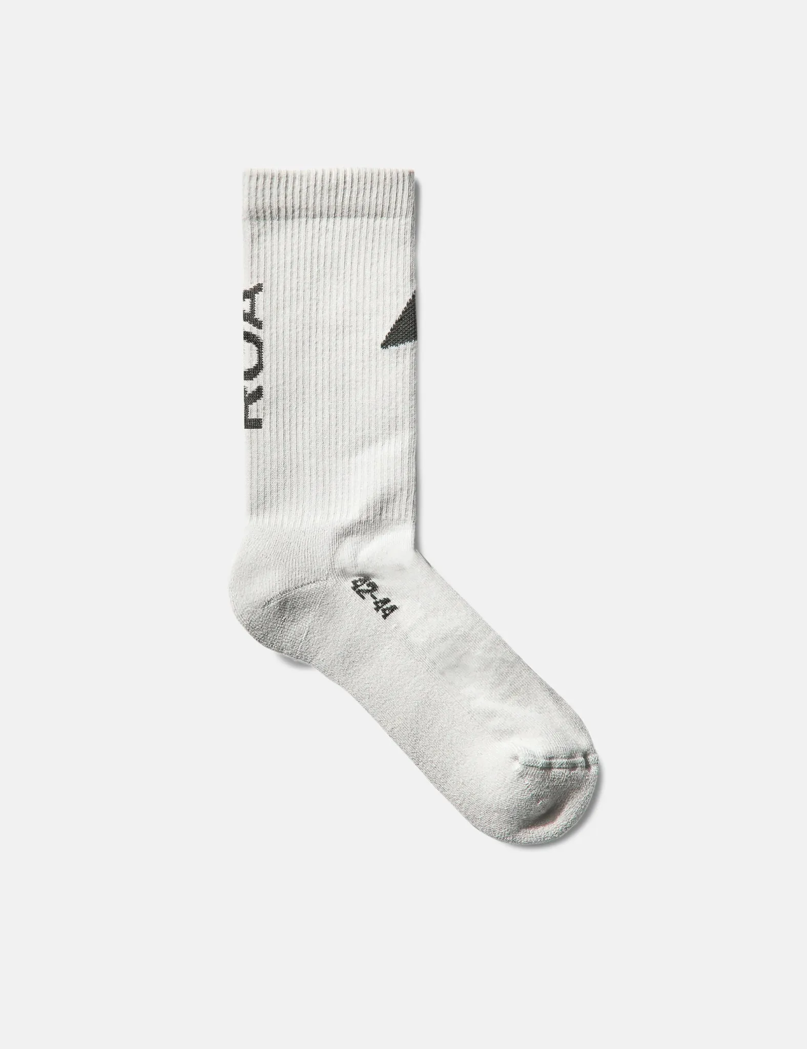 ROA Logo Biofil Socks - Light Grey sold by Article London