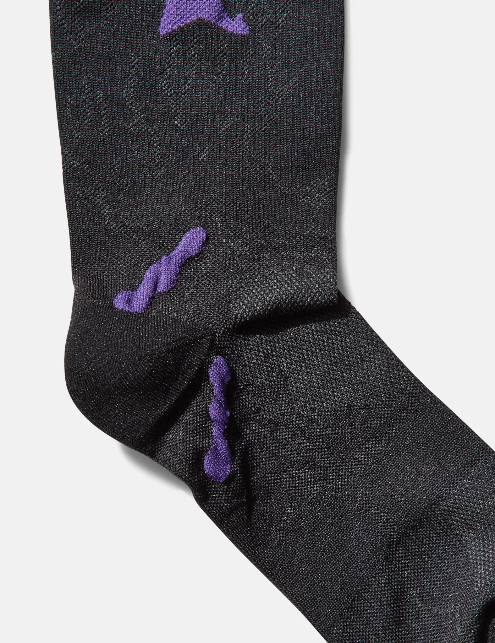 ROA Ryli Q Skin Technical Crew Socks - Black sold by Article London product image thumbnail 3
