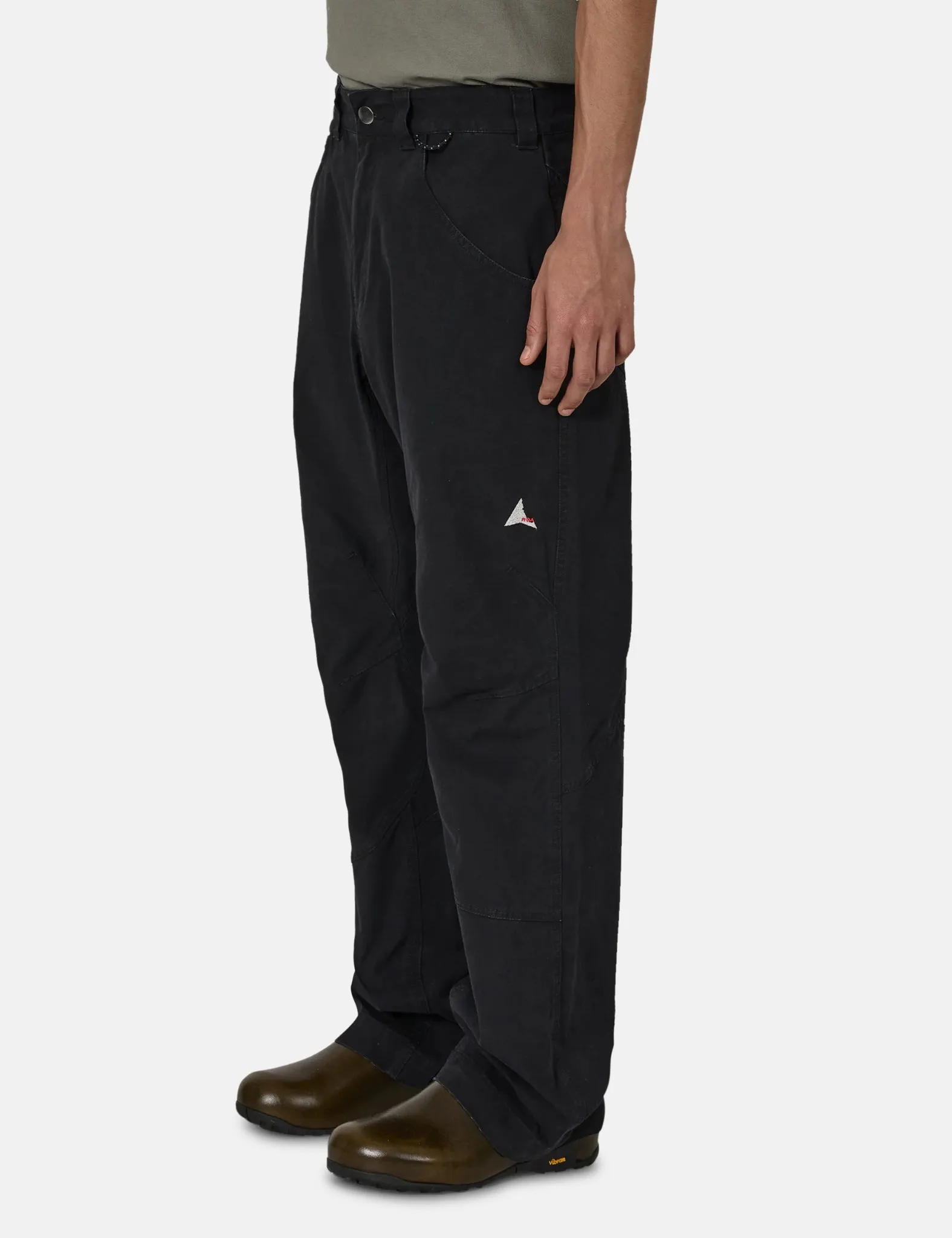 ROA Crimp Shaped Cotton Pants - Anthracite Black sold by Article London product image thumbnail 2