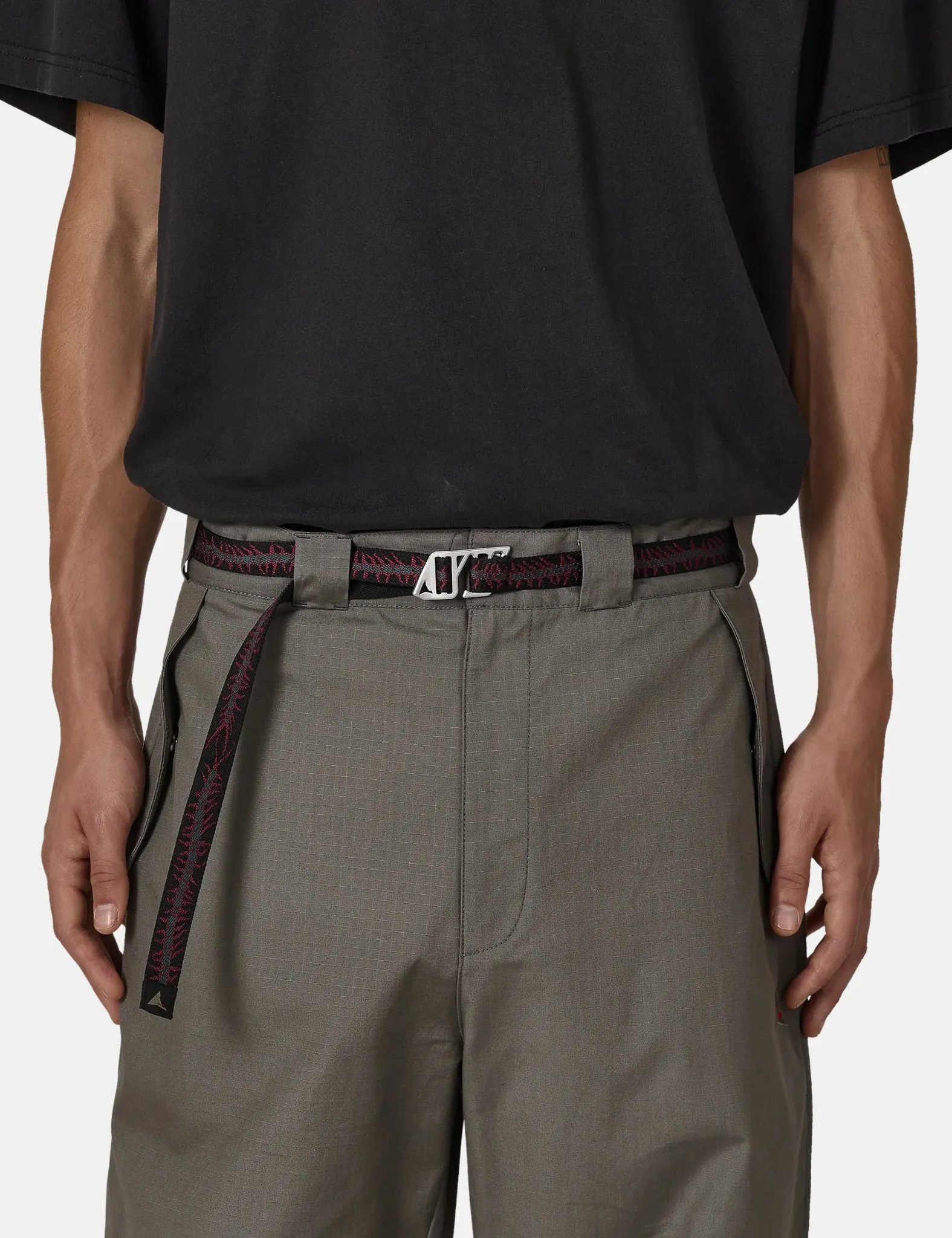 ROA Centipede Belt - Black/Red sold by Article London