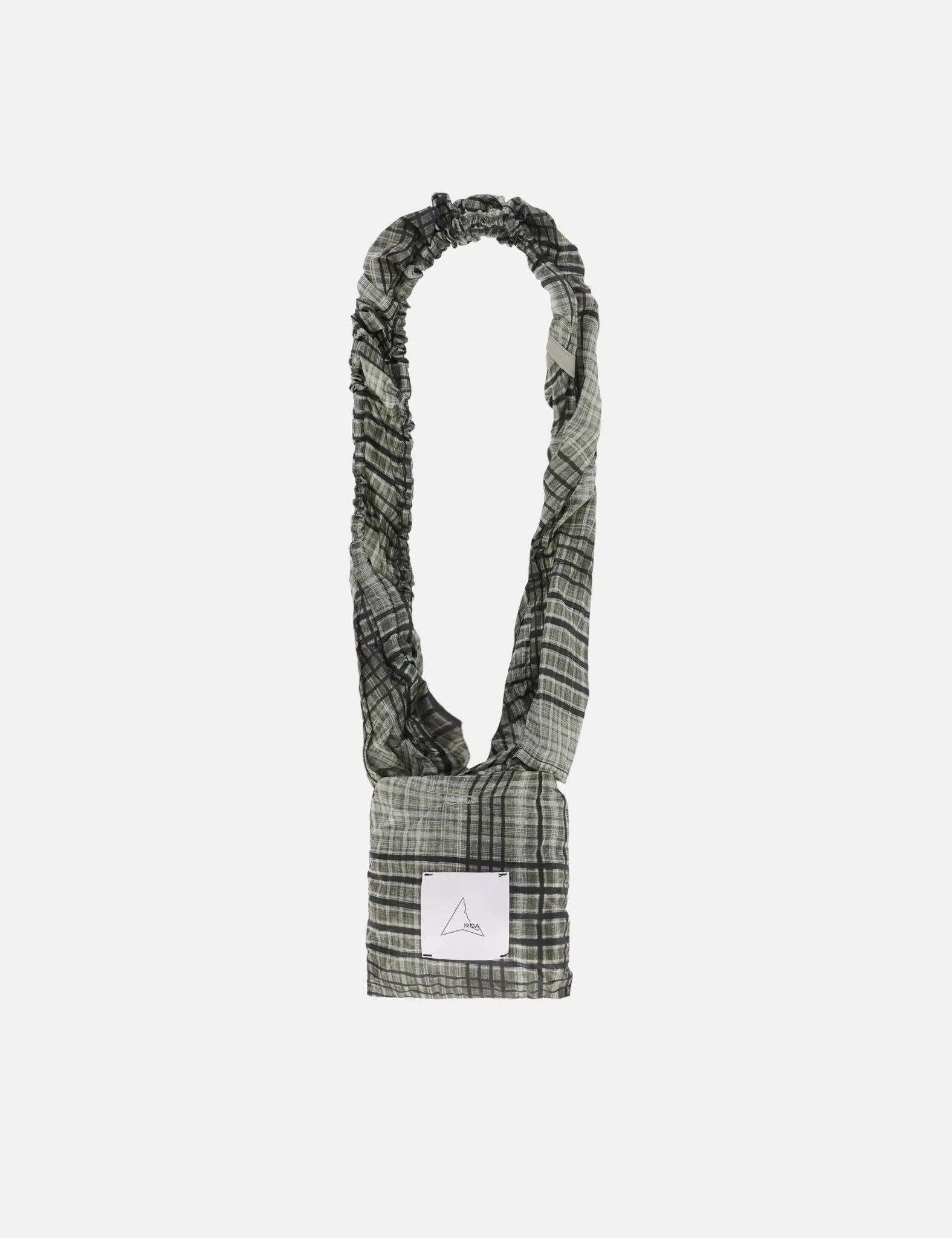 ROA LAKI Packable Knot Bag - Black/Green sold by Article London product image thumbnail 4
