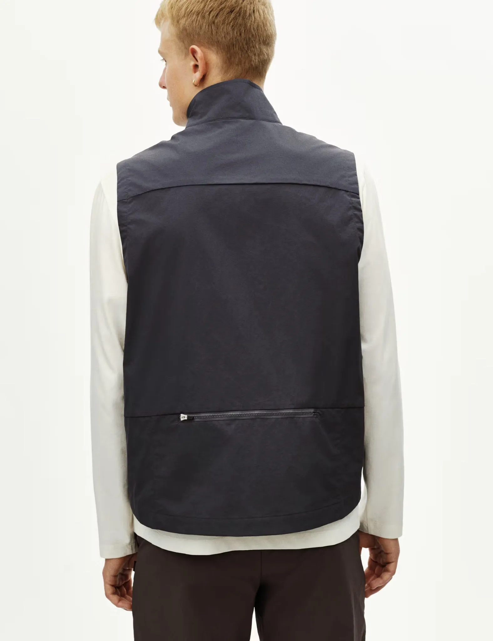 Pas Normal Studios Off-Race Utility Vest - Steel Grey sold by Article London product image thumbnail 5