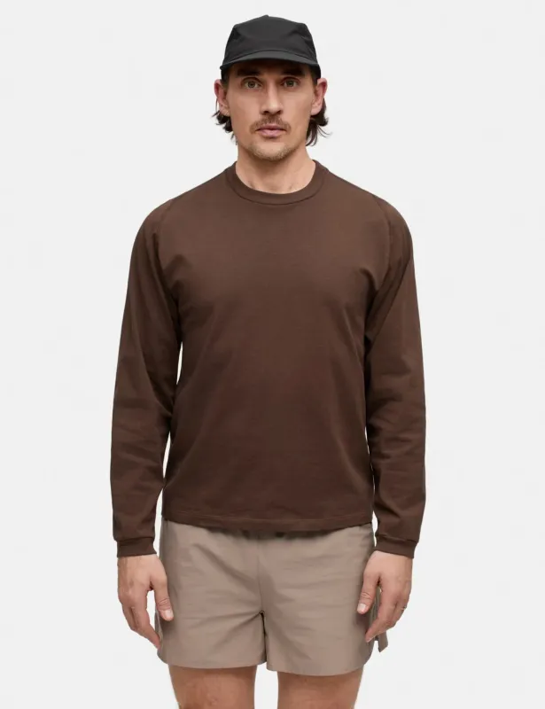 Portal Root Hemp LS T-Shirt - Slate Black made by Article London