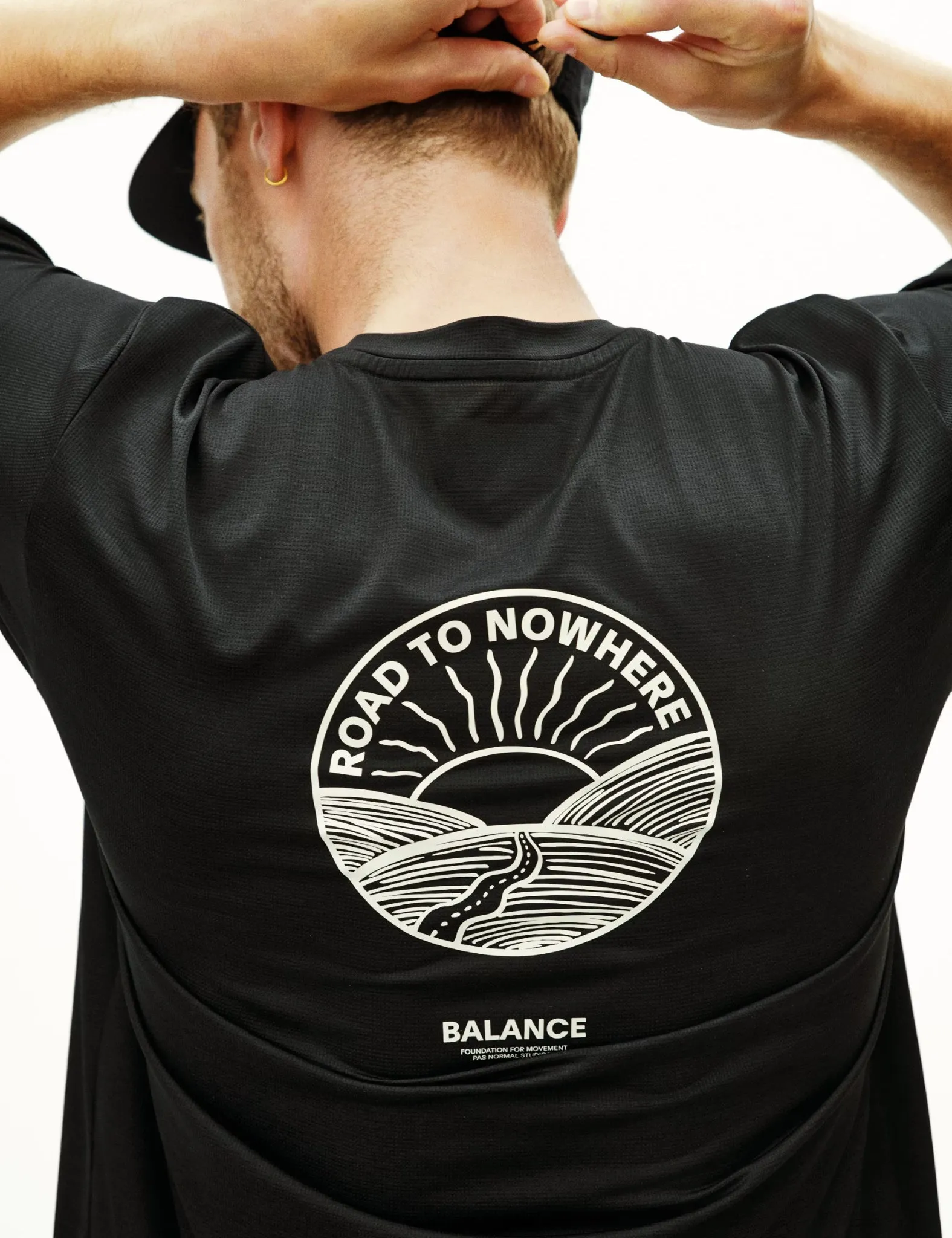 Pas Normal Studios Balance T-Shirt - Black sold by Article London product image thumbnail 2