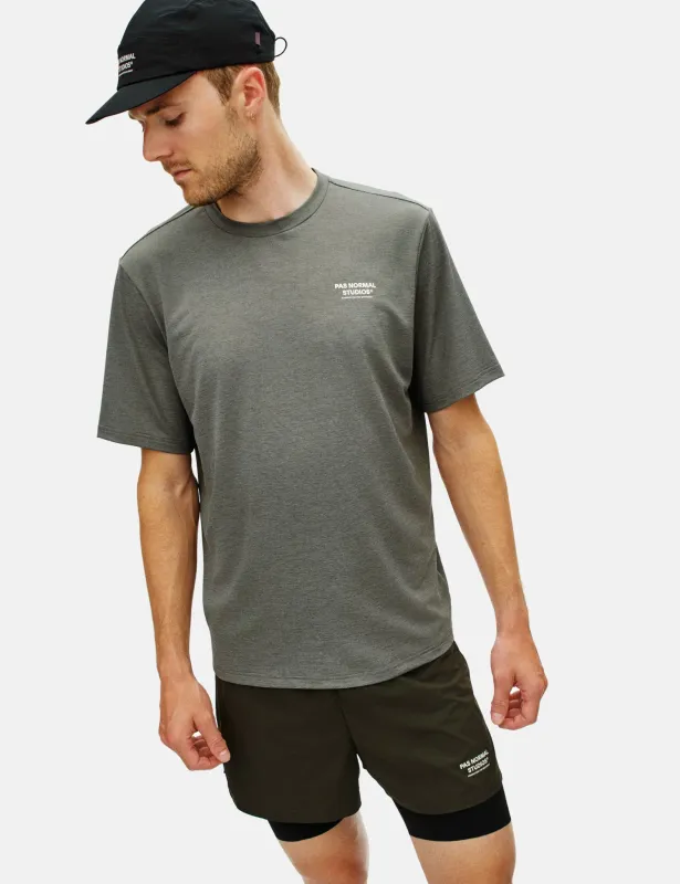 Pas Normal Studios Balance T-Shirt - Medium Grey made by Article London