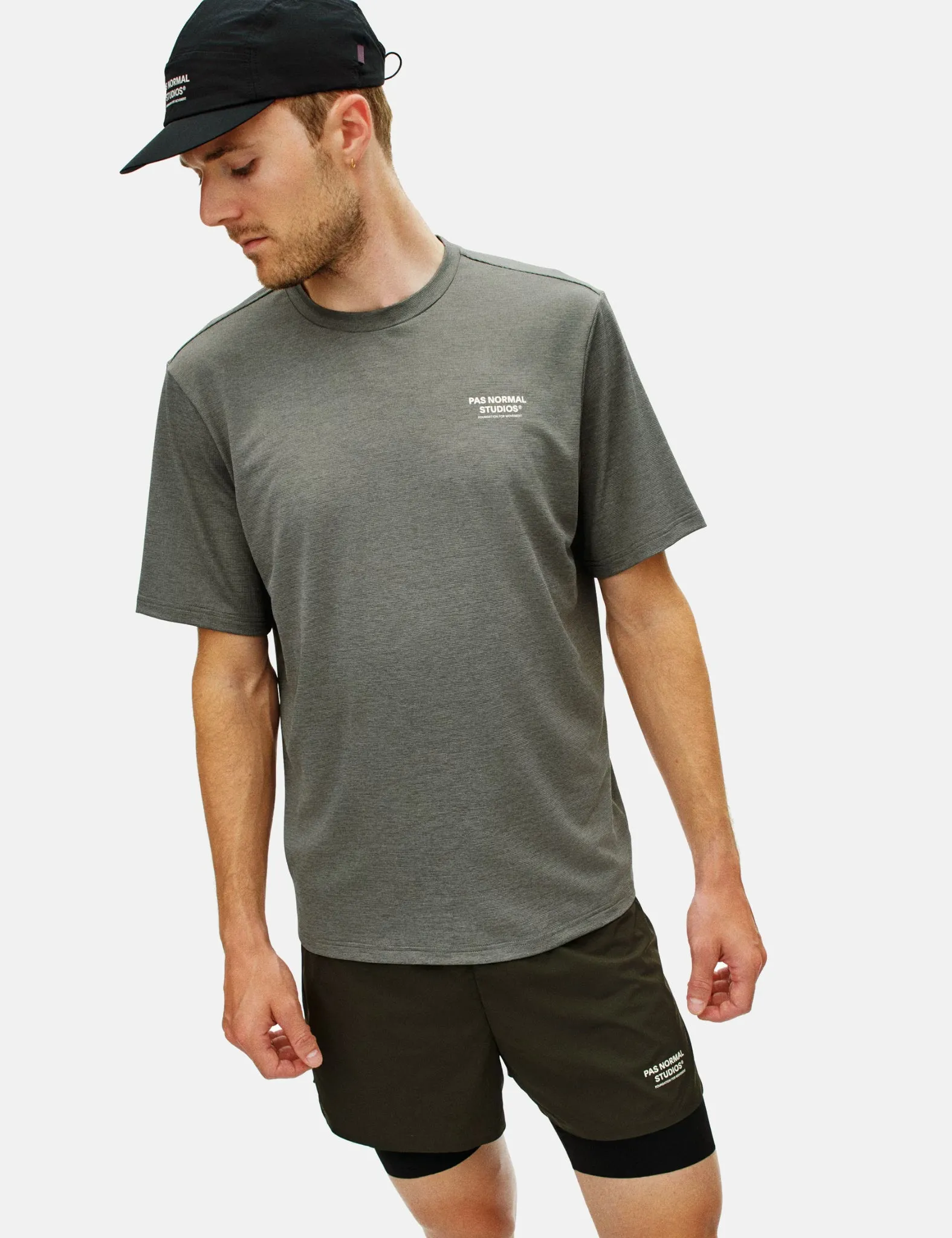 Pas Normal Studios Balance T-Shirt - Medium Grey sold by Article London