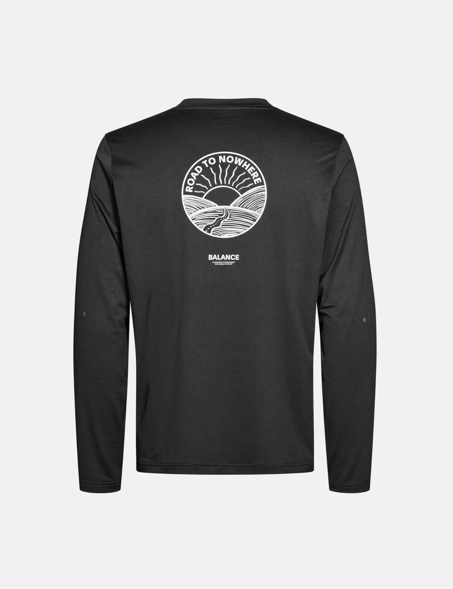 Pas Normal Studios Balance Long Sleeve T-Shirt - Black sold by Article London product image thumbnail 4