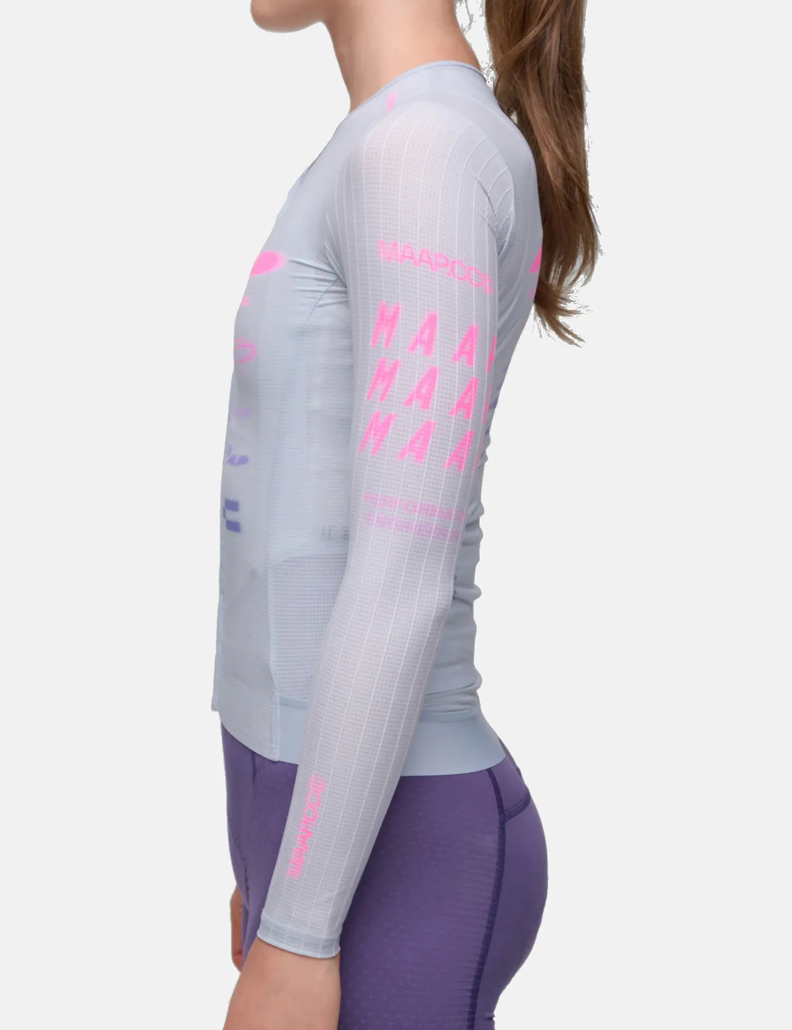 MAAP Womens Beta Pro Aero LS Jersey - Xenon Purple sold by Article London product image thumbnail 4