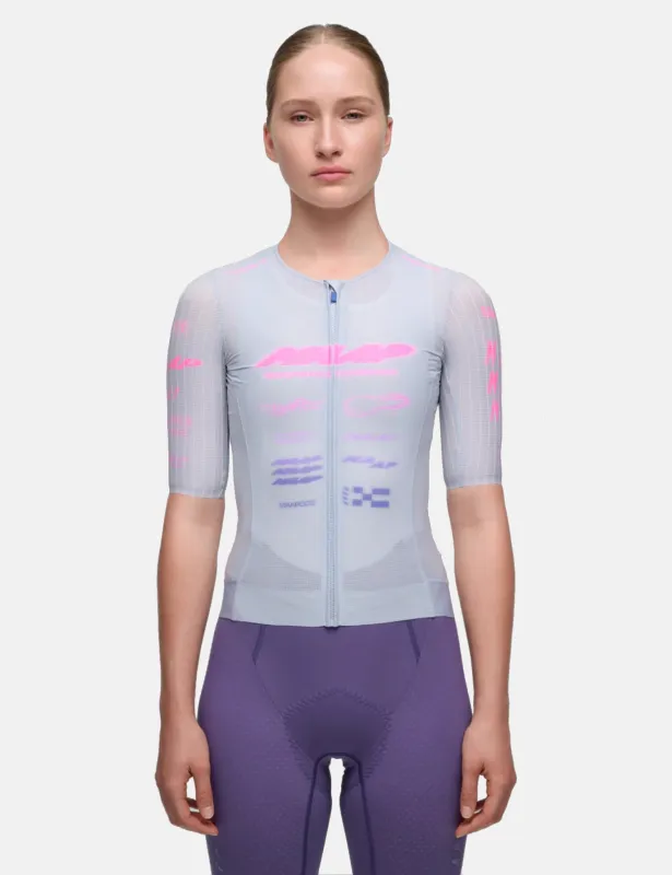 MAAP Womens Beta Pro Aero Jersey - Xenon Purple made by MAAP