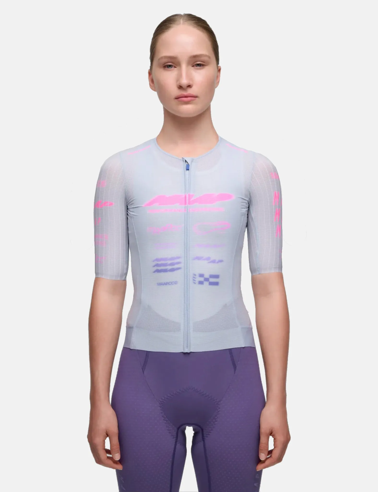 MAAP Womens Beta Pro Aero Jersey - Xenon Purple sold by Article London